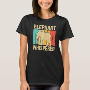Elephant For Men Women Indian Elephant Mammoth Vin T-Shirt