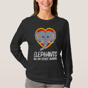 Elephant For Men Women Largest Circus Zoo Animal H T-Shirt
