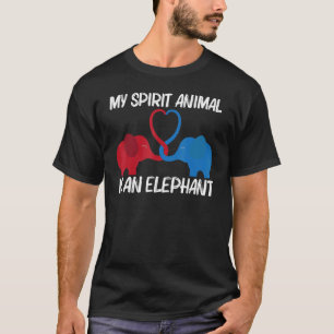 Elephant For Men Women Wild Park Animal  3 T-Shirt