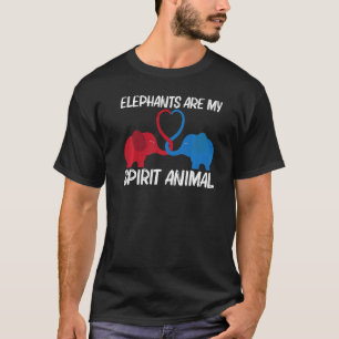 Elephant For Men Women Wild Park Animal 4 T-Shirt