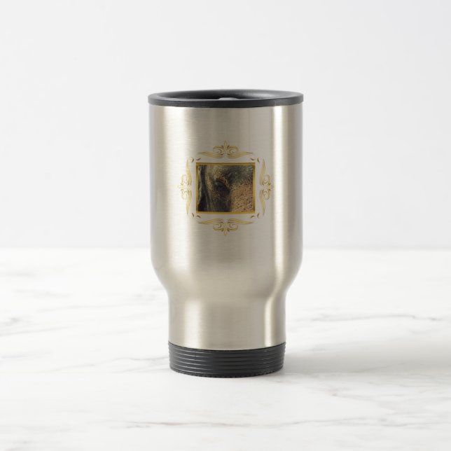 Elephant Framed Travel Mug (Center)