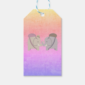 elephant friends gift tags
