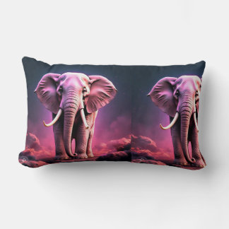 Elephant funny style pilow lumbar cushion