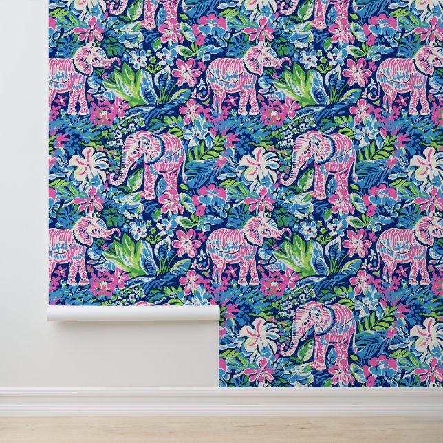 Elephant Garden Parade Wallpaper (Application)