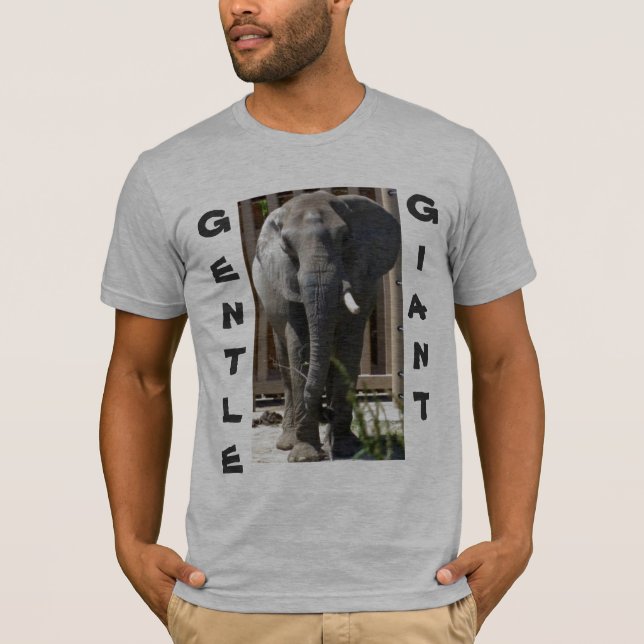 ELEPHANT, GENTLE GIANT tee (Front)