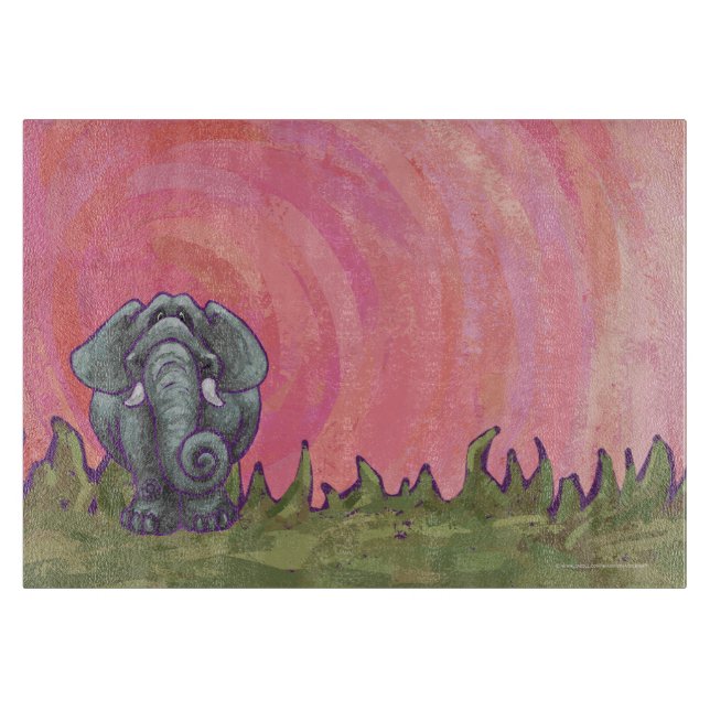 Elephant Gifts & Accessories Cutting Board (Front)