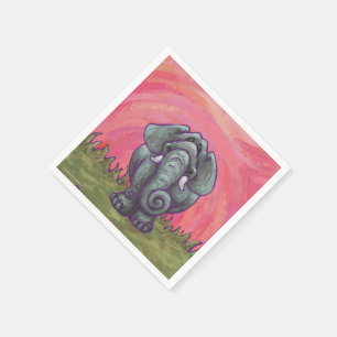 Elephant Gifts & Accessories Napkin