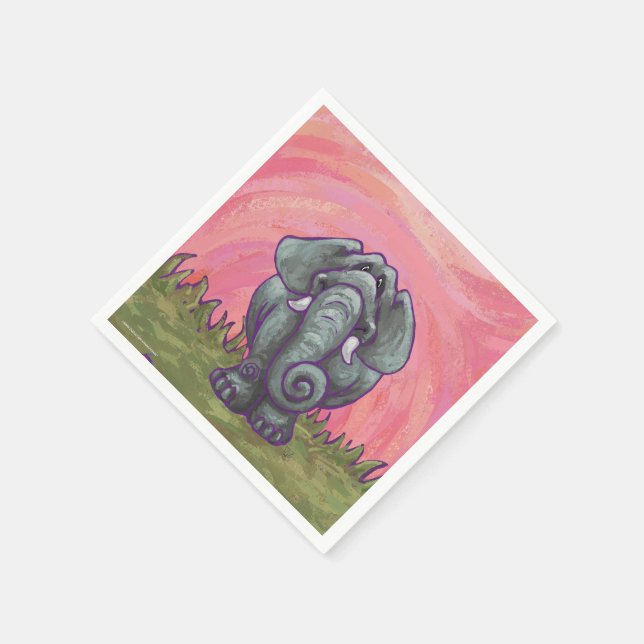 Elephant Gifts & Accessories Napkin (Corner)