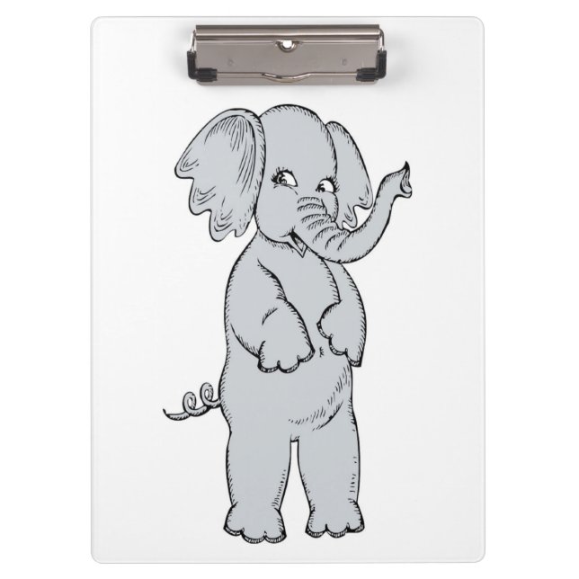 ELEPHANT GIRL CLIPBOARD (Front)
