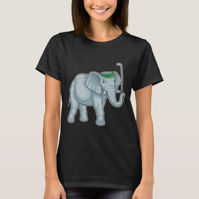 Elephant Golf Golf club T-Shirt (Front)