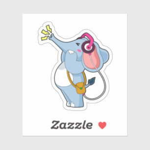 Elephant Headphone Music