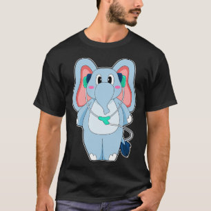 Elephant Headphone Music T-Shirt