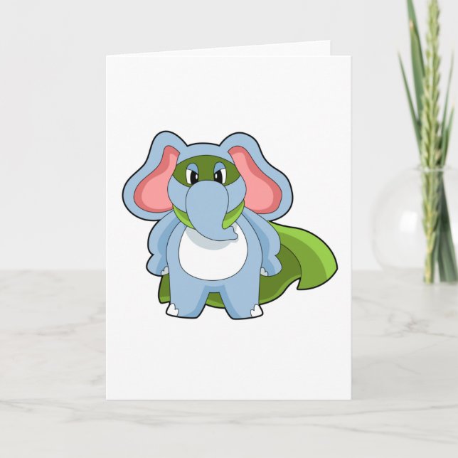 Elephant Hero Card (Front)