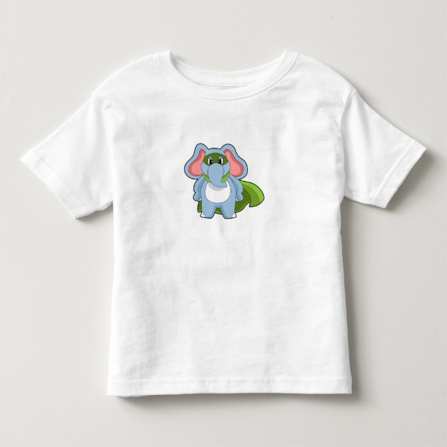 Elephant Hero Toddler T-Shirt (Front)