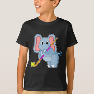 Elephant Hockey Hockey stick T-Shirt
