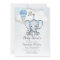 Elephant Hot Air Balloon Boy Baby Shower | Blue In