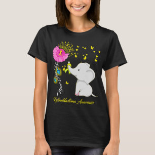 Elephant I Wear while ForRetinoblastoma Awareness  T-Shirt