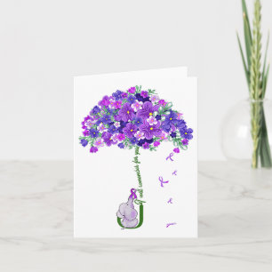 Elephant I Will Remember For You Sunflower Heimer Card