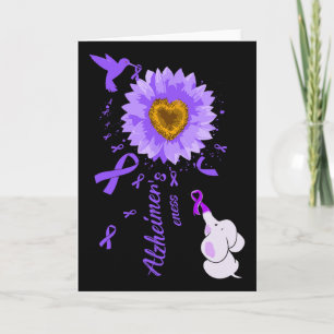 Elephant I Will Remember For You Sunflower Heimerh Card