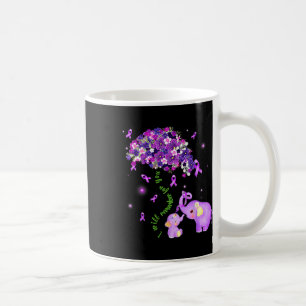 Elephant I Will Remember For You Sunflower Heimerh Coffee Mug