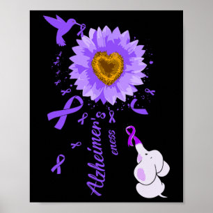 Elephant I Will Remember For You Sunflower Heimerh Poster