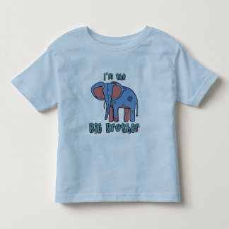 Elephant I'm the Big Brother Toddler T-Shirt