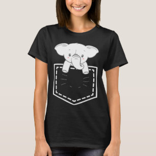 Elephant In Poket Elephants For Men Women T-Shirt