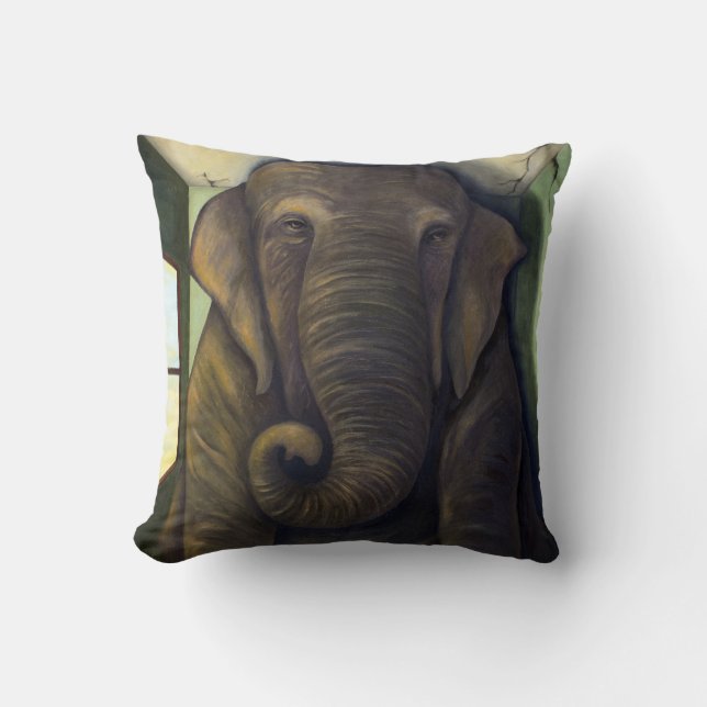 Elephant In The Room Cushion (Front)