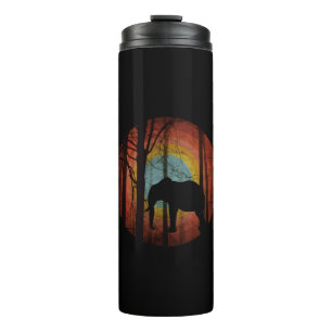 ELEPHANT IN THE WOODS FOREST THERMAL TUMBLER