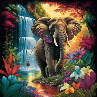 Elephant Jigsaw Puzzle
