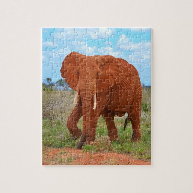 Elephant Jigsaw Puzzle (Vertical)