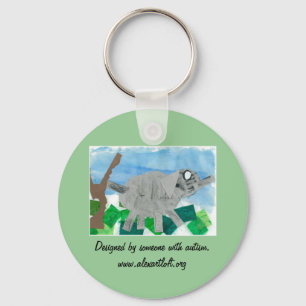 Elephant Key Chain