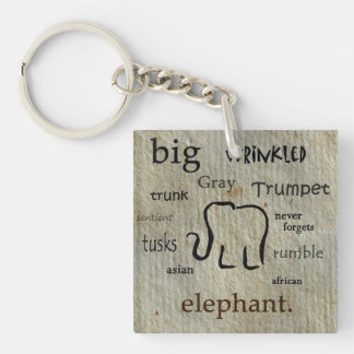 Elephant Key Chain