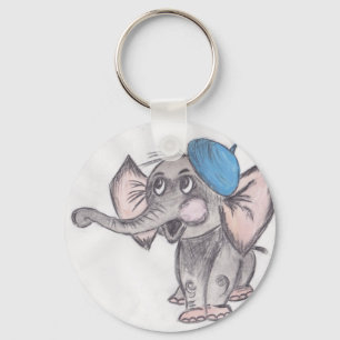 Elephant Key Ring