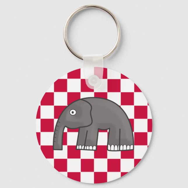 elephant key ring (Front)
