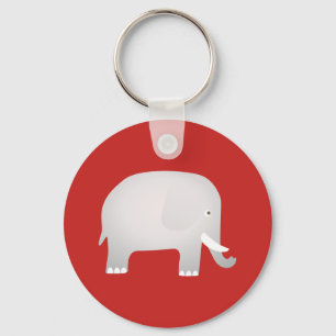 Elephant Key Ring