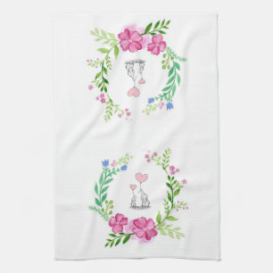 Elephant  Kitchen Hand Towel