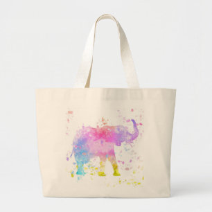 Elephant Large Tote Bag