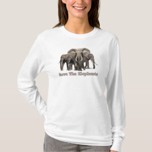 Elephant Long Sleeve T-Shirt