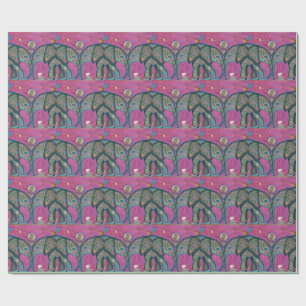 Elephant Love Gift Wrapping Paper
