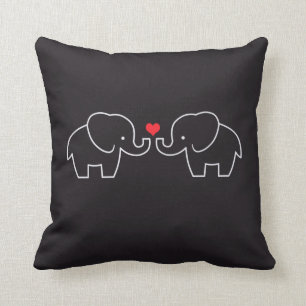 Elephant Love Pillow