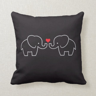 Elephant Love Pillow