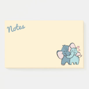 Elephant Love Post-It Notes