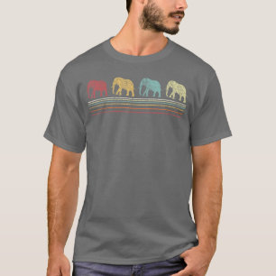 Elephant Lover Funny Elephant Retro gift T-Shirt