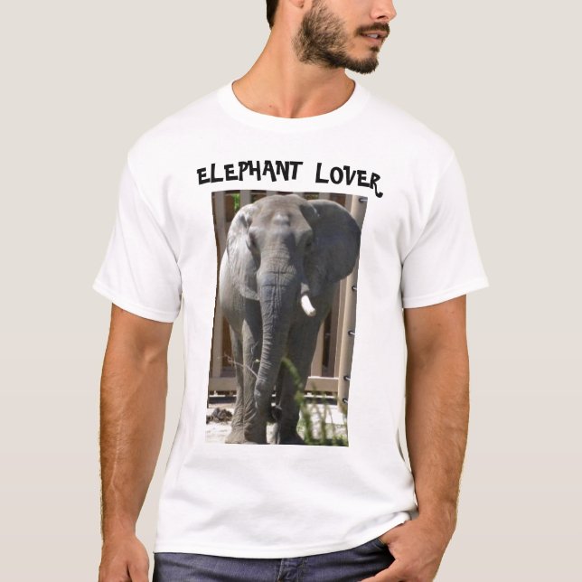 ELEPHANT LOVER tee (Front)
