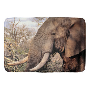Elephant Lovers Art Bath Mat