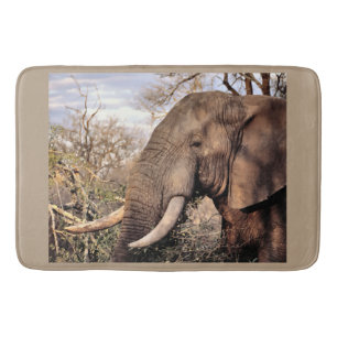 Elephant Lovers Art Bath Mat