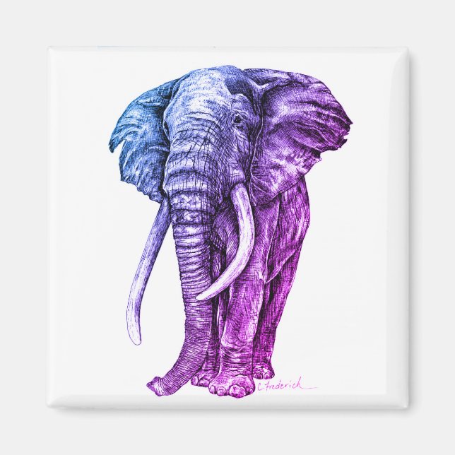 Elephant Magnet (Front)