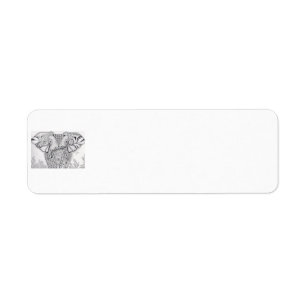 Elephant Mailing Labels