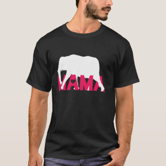 Elephant Mama Love Heart Africa Souvenir T-Shirt